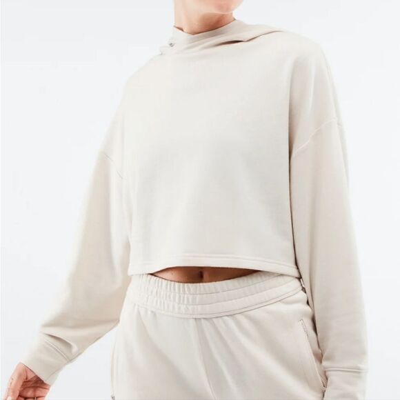 Fabletics Eco Conscious Cropped Hoodie Pullover - Picture 2 of 8